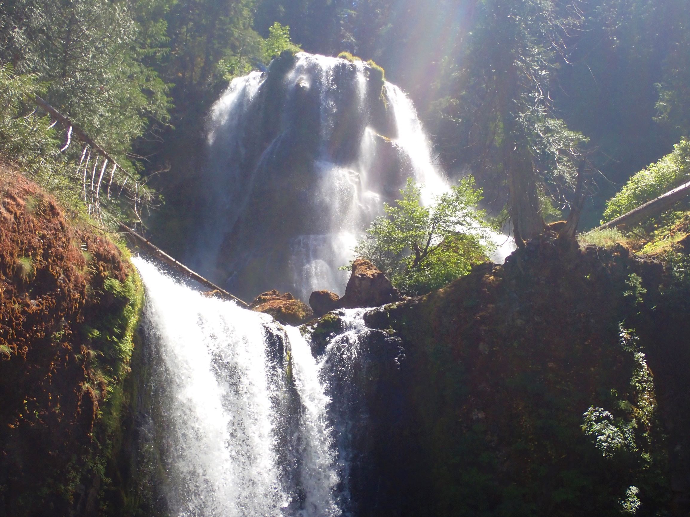Fells Washington Falls Creek Falls, Washington - Exploring with Alice