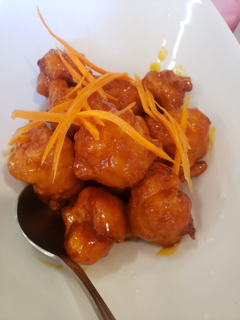 Chicken dish at Thai Paradise Cuisine in Pocatello