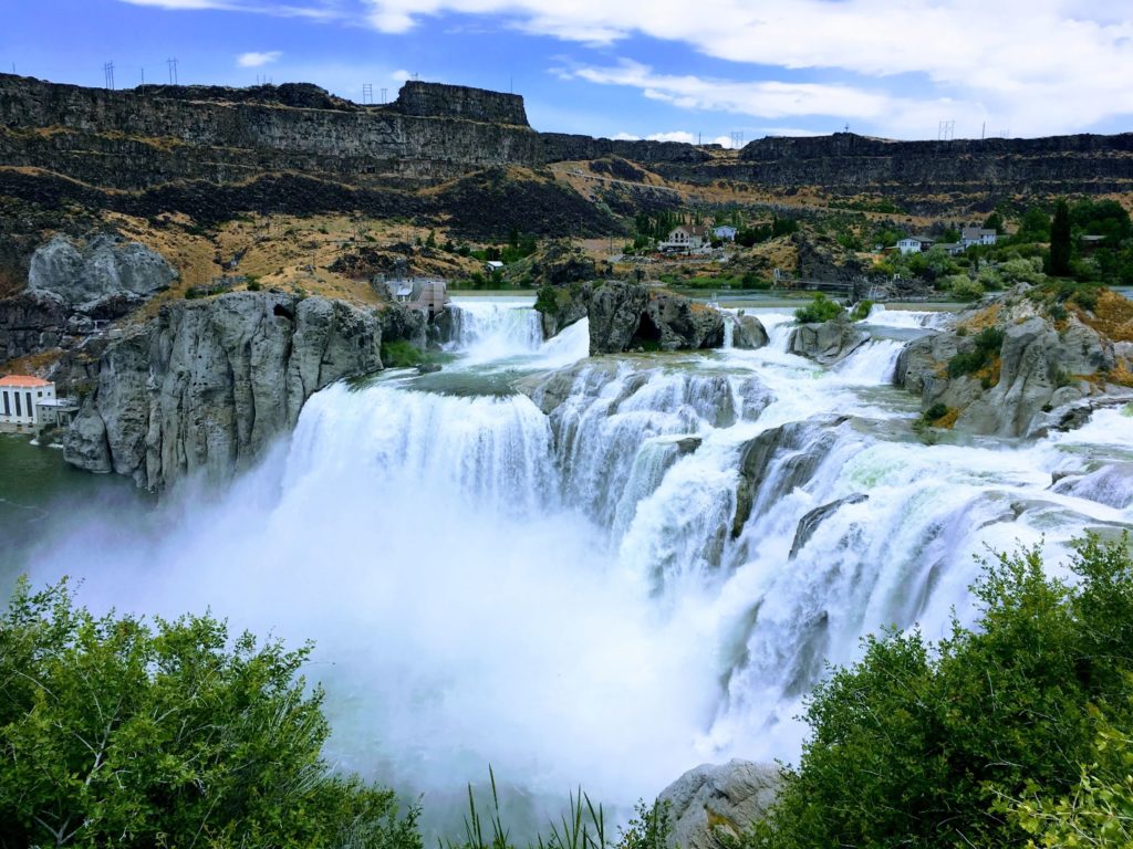 The full power of magnificent Shoshone Falls, photo by Ryan Fish on Unsplash.