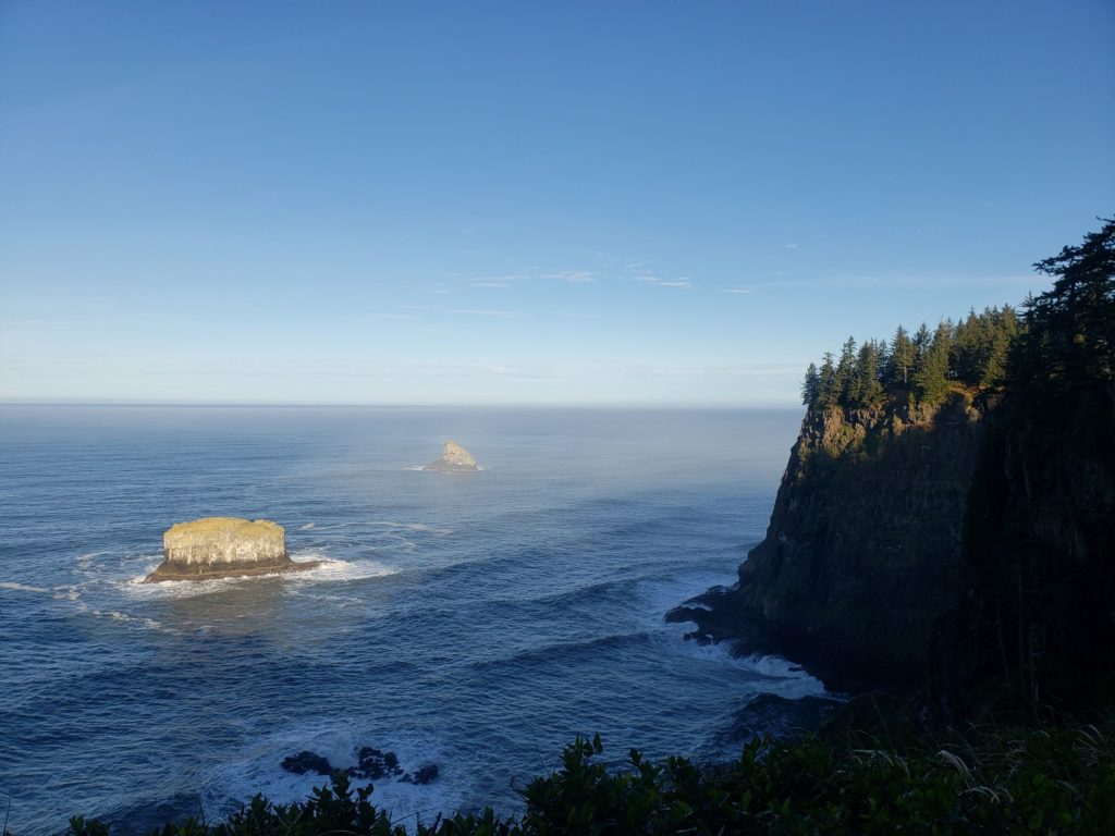 View from Cape Meares platform